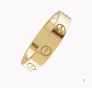 Cartier Love ring yellow gold (750/1000). Width: 3.6 mm, size 49